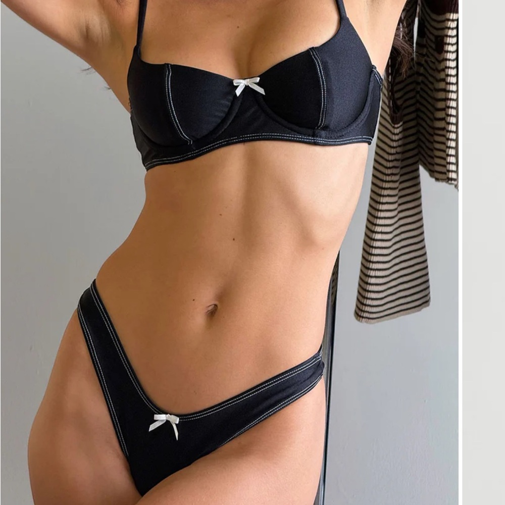 Black Bikini Set from Frankie’s bikinis
